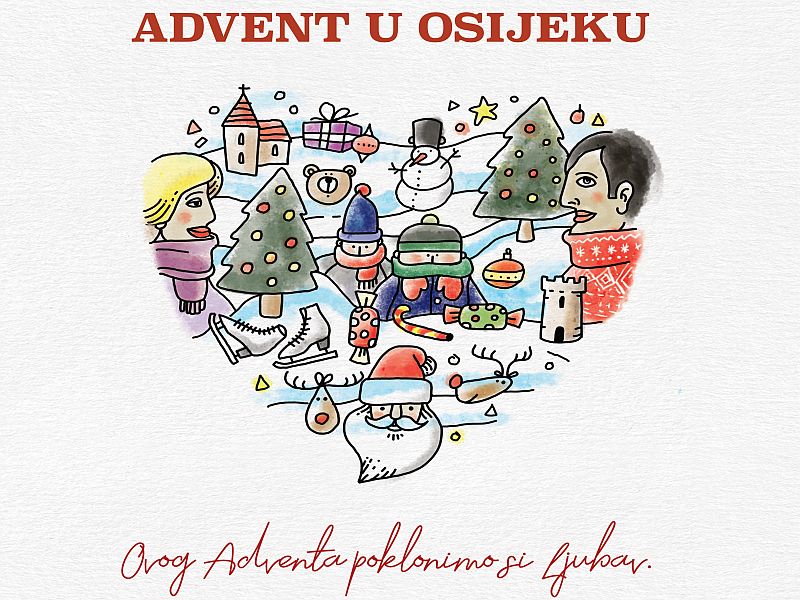 Advent u Osijeku: adventski sajmovi Tvrđa i Gornji grad (do 24.12.)